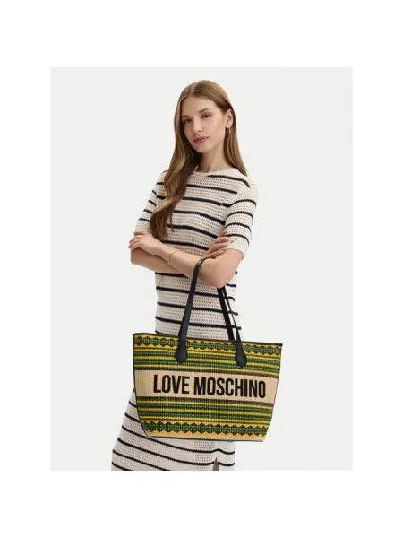 Torebka LOVE MOSCHINO zielona