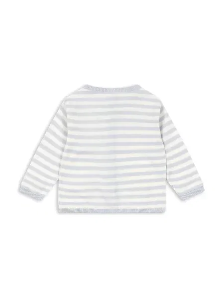 Fanga Fontana Kardigán pre bábätká VENTI KNIT CARDIGAN GOTS modrá