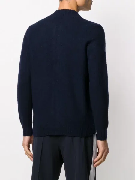 Cardigan Drumohr de lână albastru