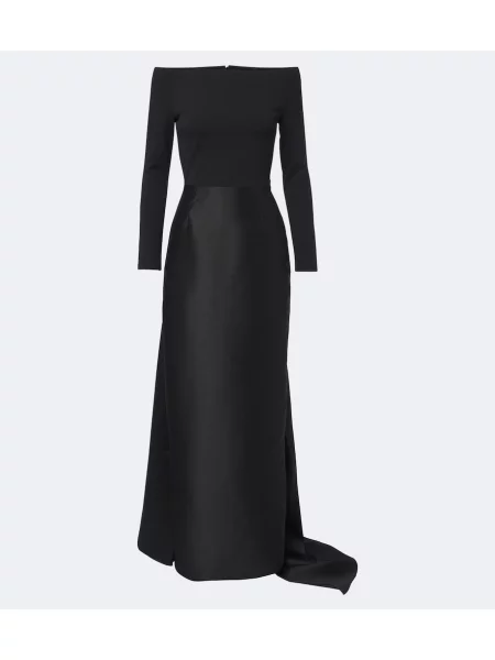 Rochie Solace London din satin negru