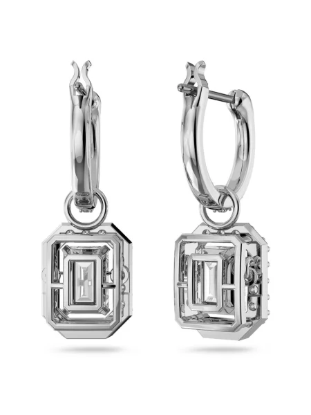 Swarovski Akcesoria Kobieta ONE SIZE Kolczyki Una Drop szary