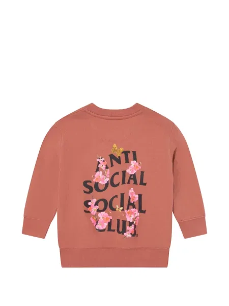 Sweter dziecięcy Anti Social Social Club pomarańczowy