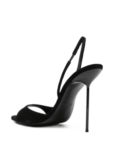 Sandale Paris Texas slingback negru