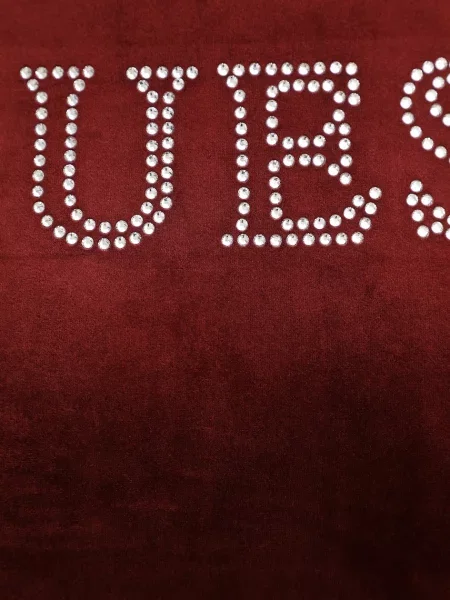 Футболка Guess бордовая