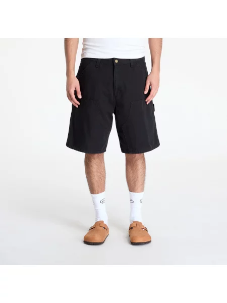 Krótkie szorty Carhartt Wip z kamieniami czarne