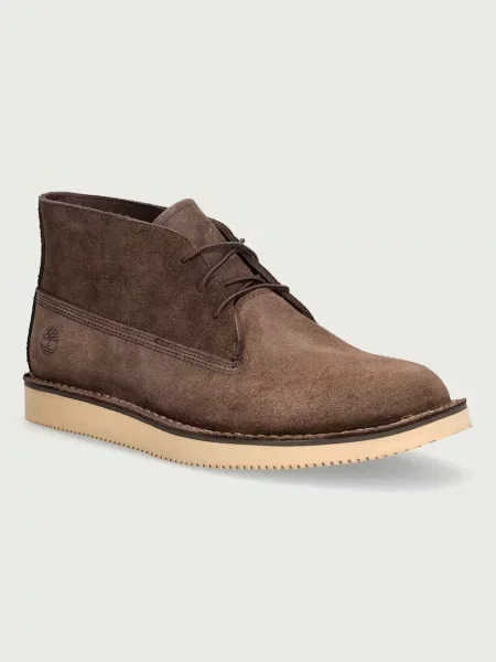 Timberland pantofi pentru bărbați din piele întoarsă Field Boot maro