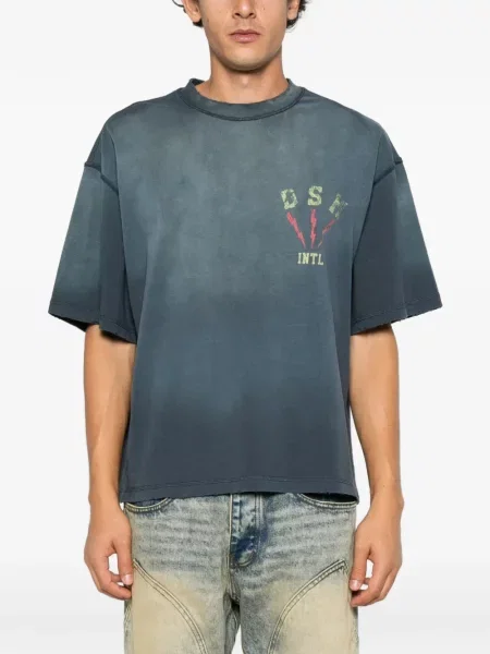 Tricou Diet Starts Monday cu imagine albastru