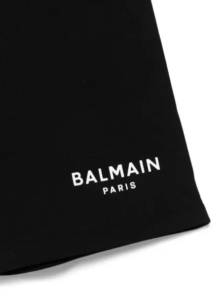 Pantaloni scurți copii Balmain negru