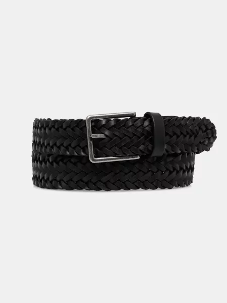 Kožni remen Calvin Klein za muškarce crna