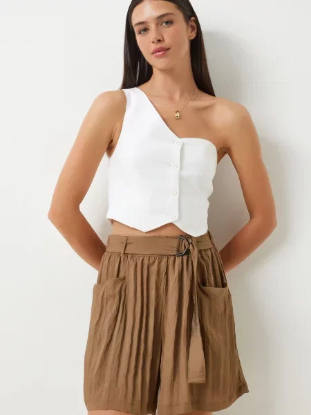 Kratke hlače Happiness İstanbul rjava