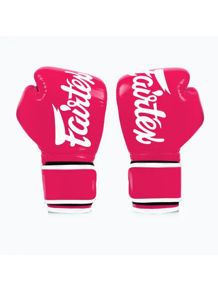 Fairtex mikroszálas rózsaszín/fehér bozótvágó kesztyű. Méret: 12 oz fehér