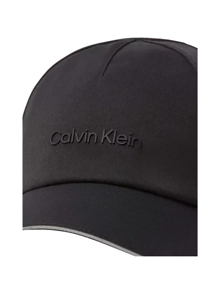 Baseball sapka Calvin Klein Micro Twill W Silicone Trucker fekete