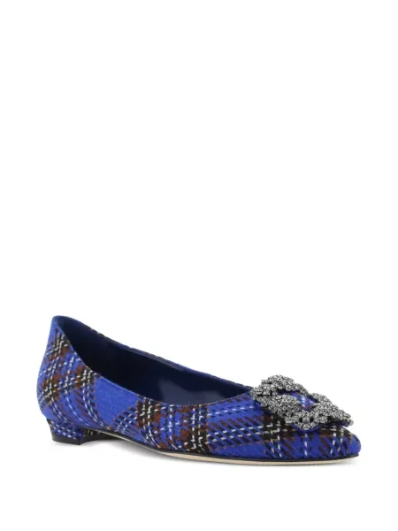 Μπαλαρίνες Manolo Blahnik μπλε