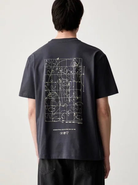 G-Star tricou pentru bărbați din Back gr relaxed gri