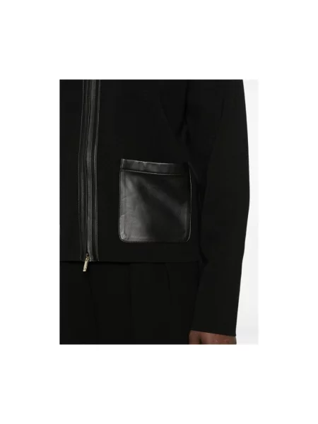 Bluza rozpinana Max Mara Studio czarna