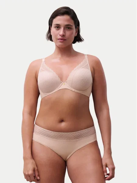 Chantelle Biustonosz z fiszbiną Norah Chic różowy