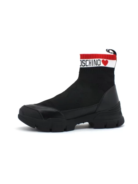 Sneakersy Love Moschino czarne