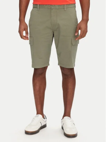 Pantaloni scurți din denim Tommy Jeans verde