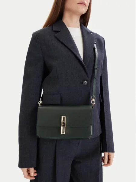 Torebka crossbody Furla zielona