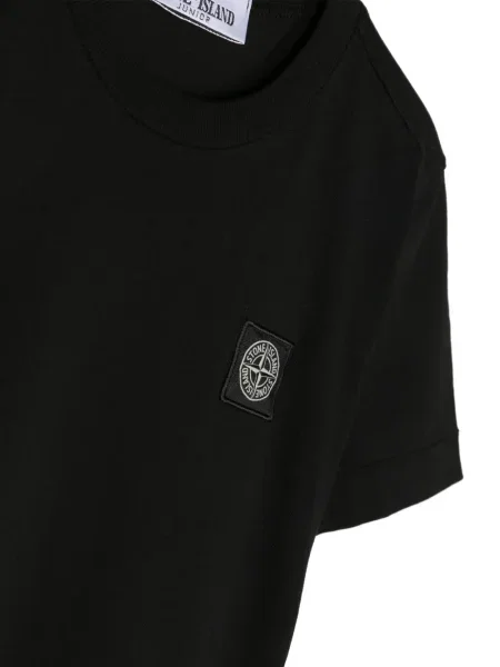 Koszulka dziecięca Stone Island czarna