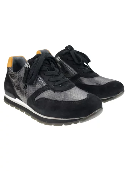 Sneakersy Gabor skórzane czarne