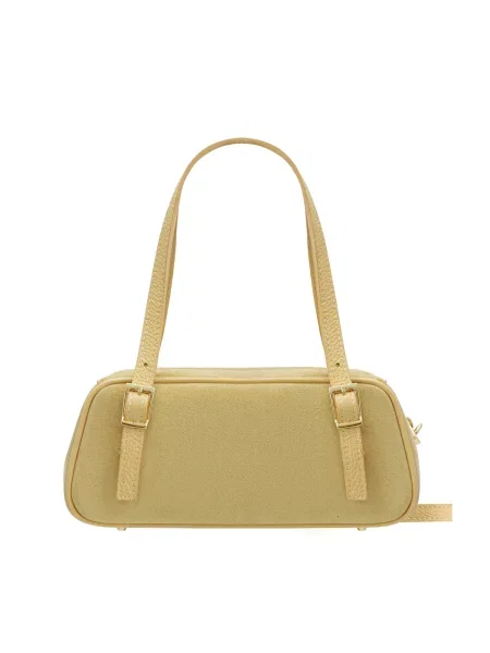 RYŁKO Ročna torbica limonino-rumena rumena