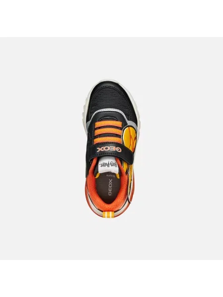 Sneakerși copii Geox negru