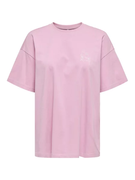 ONLY T-Shirt Vivvi ροζ