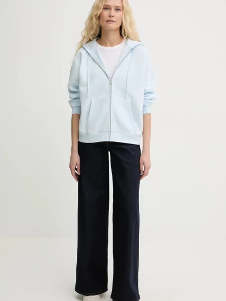 Levi's bluza EVERYDAY ZIP HOODIE niebieska