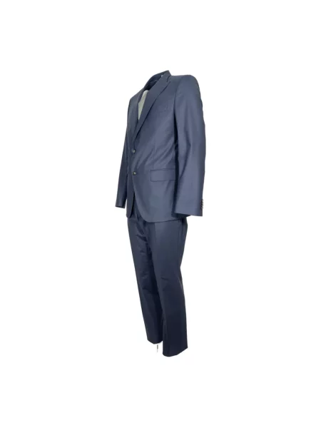 Garnitur Hugo Boss wełniany niebieski