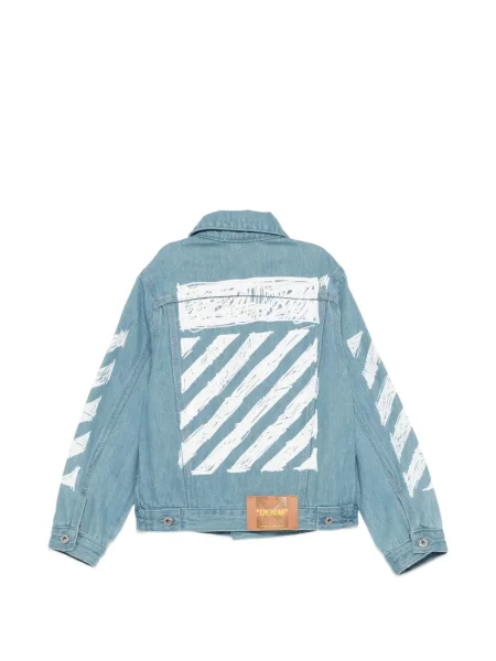 Geacă de blugi copii Off-white alb