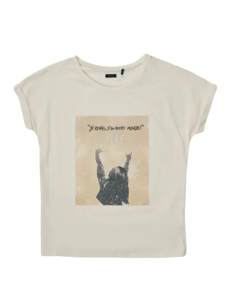 Tricou copii Ikks alb