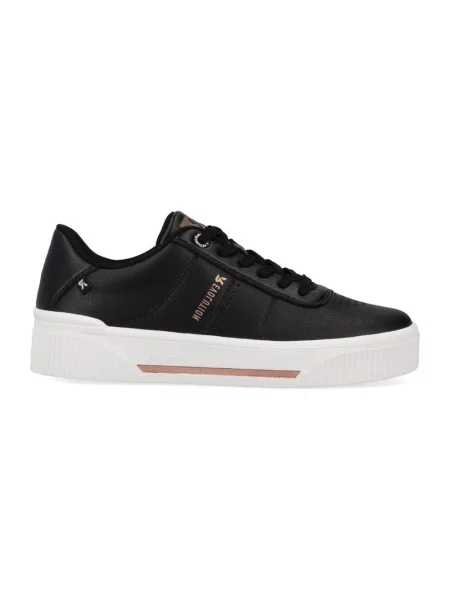 Sneakersy Rieker skórzane czarne