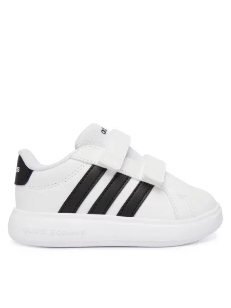 Adidas Sneakersy Grand Court Bubble Shoes Infants biały