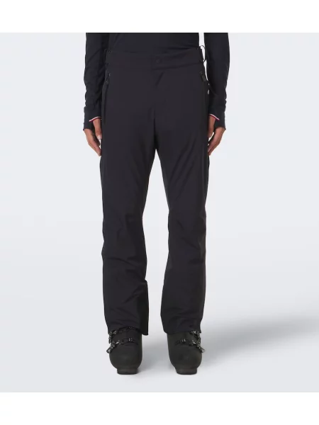 Spodnie narciarskie Moncler Grenoble niebieskie