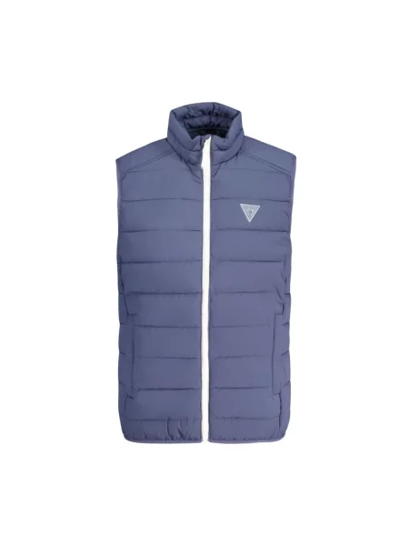 Jeansy Guess bez rękawów ze spandexu niebieskie