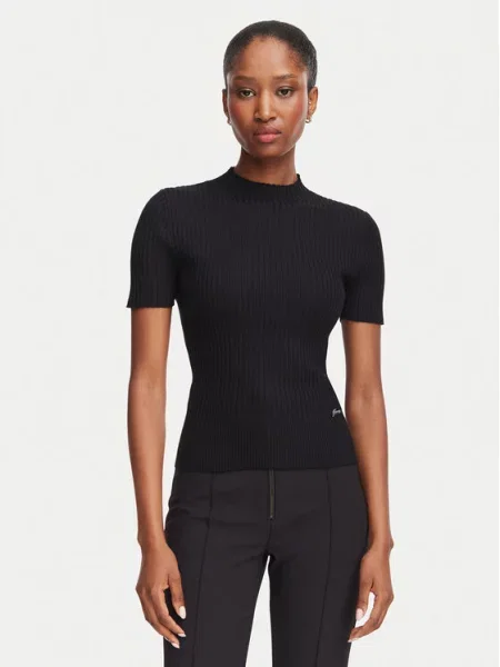 Guess Bluza črna