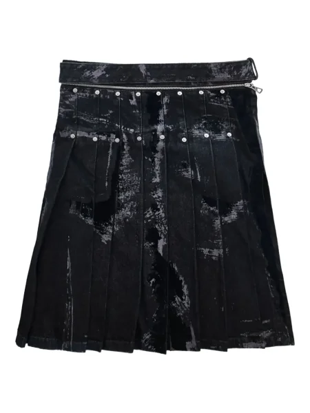 Fusta plisata Jean Paul Gaultier plisată negru