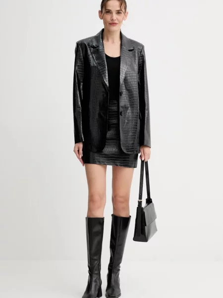 Піджак ISABELLE BLANCHE однобортний однотонний чорний