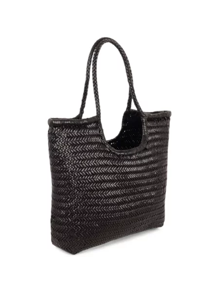 Geantă shopper Dragon Diffusion din piele negru