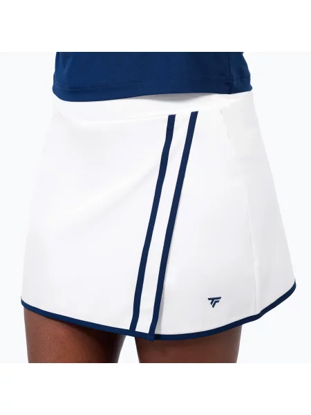 Teniszszoknya Tecnifibre Team Stretch Skirt white. Méret: M fehér
