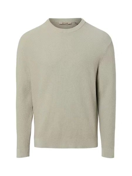 Only&Sons sweter z dzianiny ONStoney Mężczyźni wypukły wzór tkaniny S szary