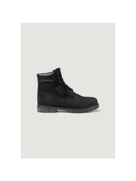 Timberland nubuk bakancs Premium Boot lapos talpú fekete