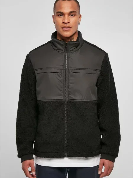 Яке Urban Classics закърпени черно