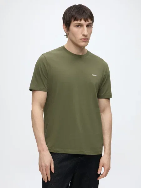HUGO Tricou Dero oliv