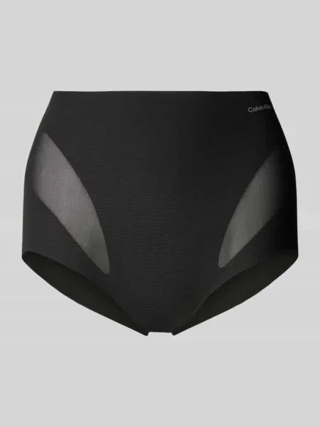 Figi z nadrukiem z logo Calvin Klein Underwear czarne
