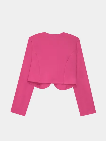 Piazza Italia Блейзер Без підкладки фуксія