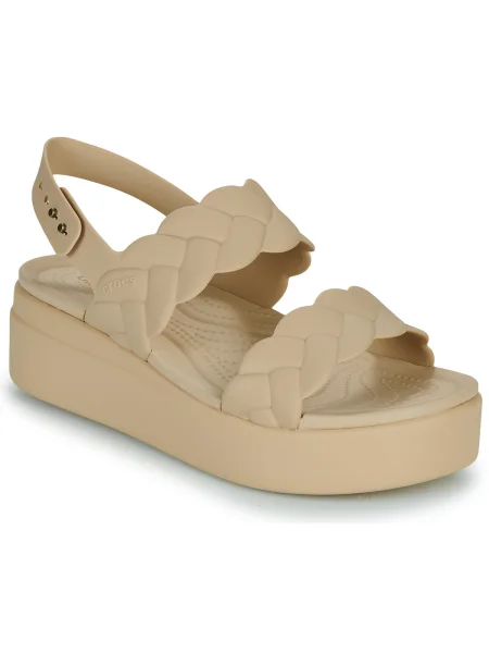 Pantofi Crocs bej