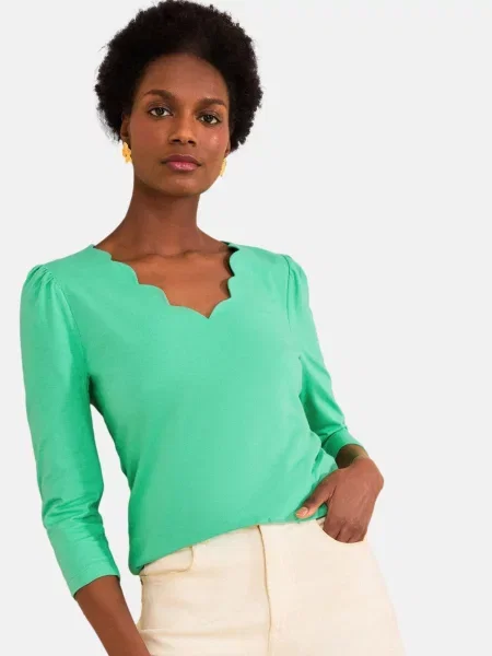 Love & roses Majica zelena