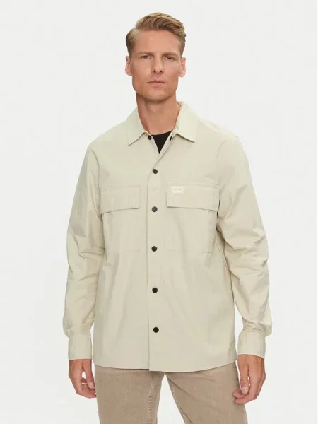 Calvin Klein Jeans Košulja Cargo bež